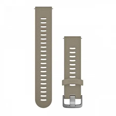 GARMIN Curea ceas Garmin 010-11251-0Z, pentru modelul Forerunner 645, 20 mm, Silicon, Kaki