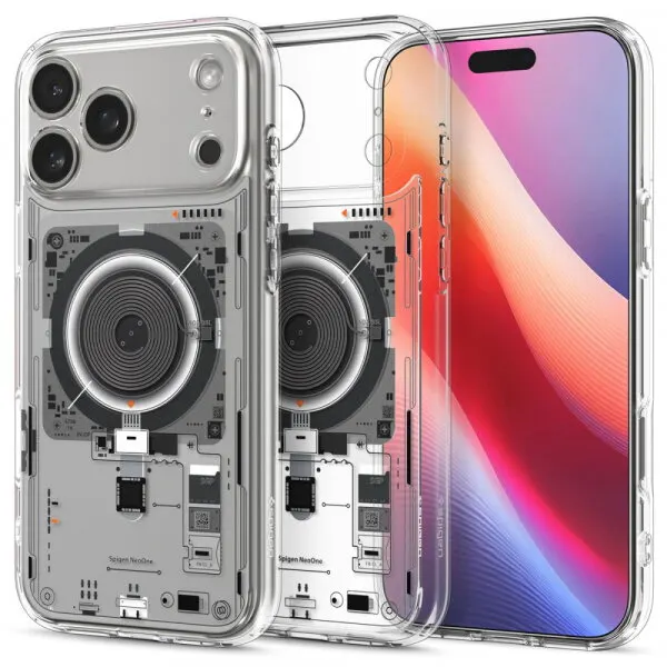 Spigen Husa MagSafe pentru Apple iPhone 17 Pro, Spigen, Ultra Hybrid Neo One, Transparenta ACS10354