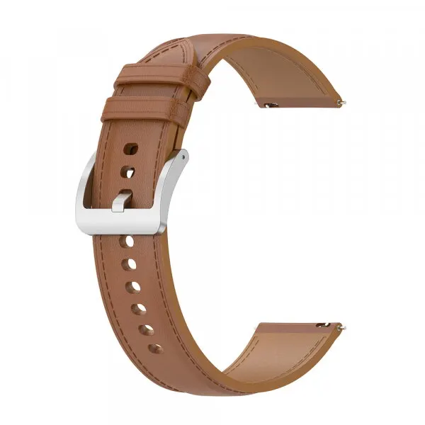 techsuit Curea Techsuit W048 pentru Samsung Galaxy Watch / Huawei Watch Series, 20mm, Maro