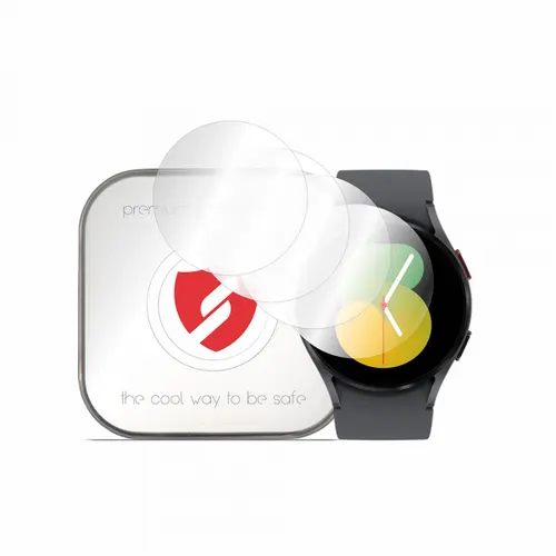 Folie Protectie Smart Protection Premium Classic pentru Samsung Galaxy Watch5 40mm, Set 4 bucati, Plastic