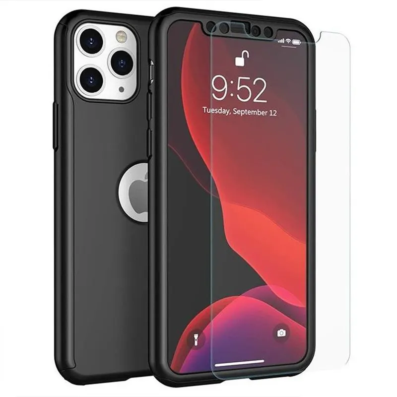 Flippy, Husa de protectie Flippy compatibila cu Huawei Mate 30 Lite Full Cover 360 Negru + Folie de
