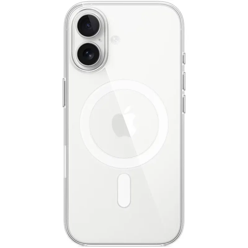 Husa Telefon, Flippy, Compatibila Apple iPhone 17, MagSafe, Antisoc, din Silicon + TPU, Transparent